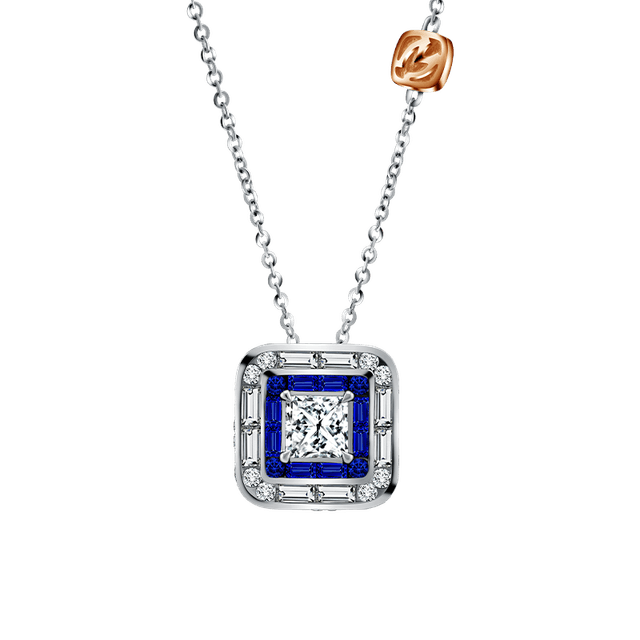 Azure Firemark Pendant