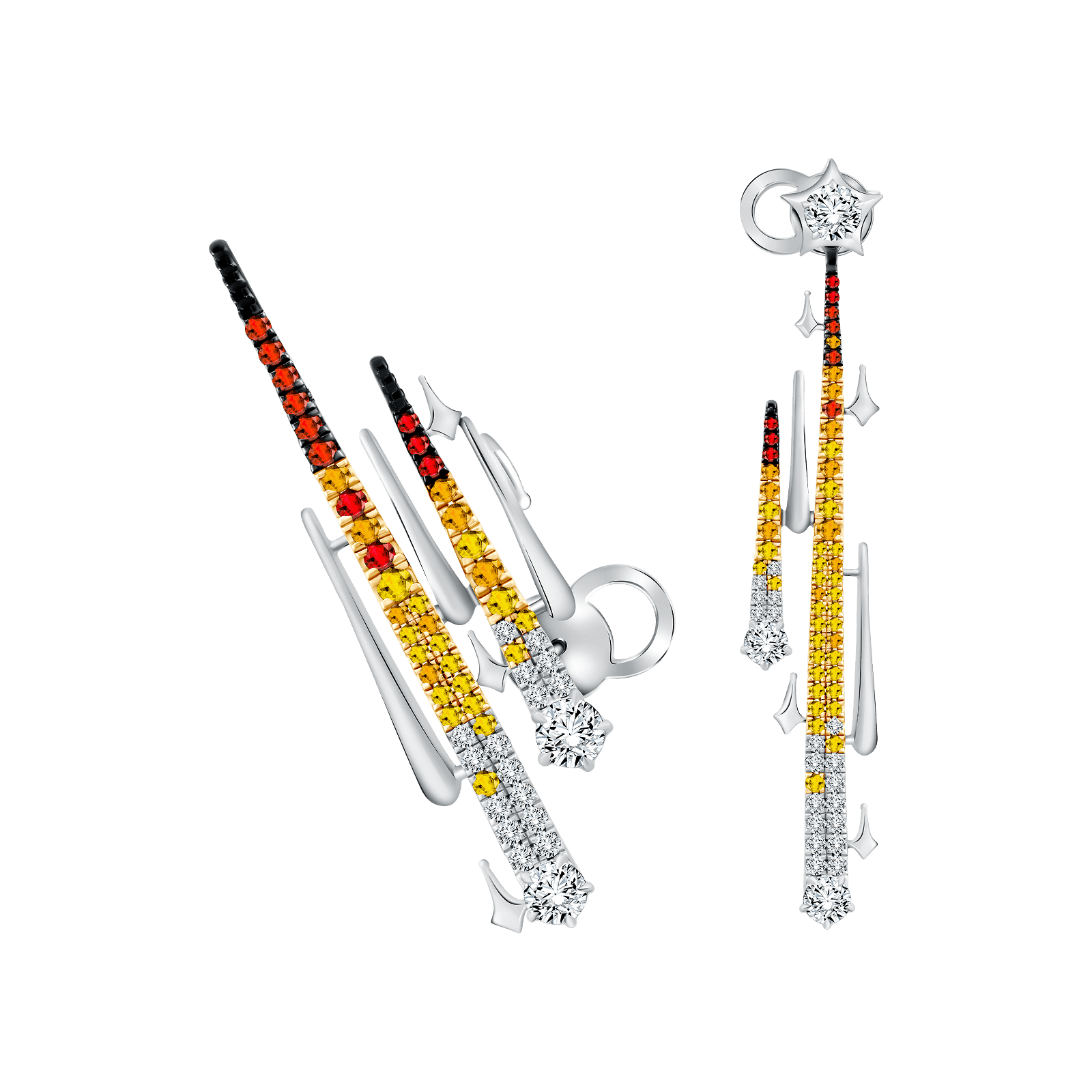 Earrings phoenix trail