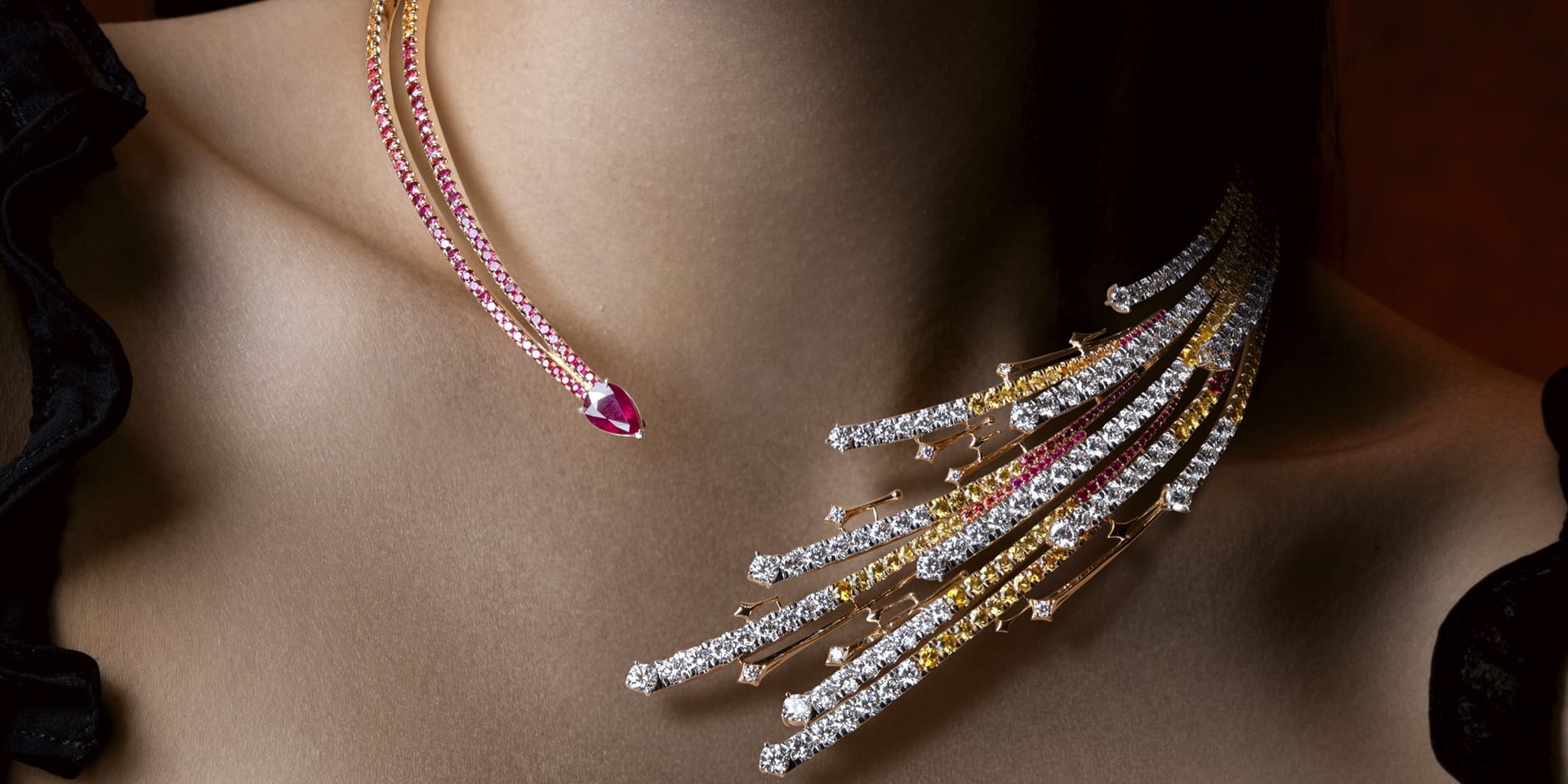 Keindahan Kalung Berlian Mewah MONDIAL Precious Fire Terbaru Karya Nicholas Saputra