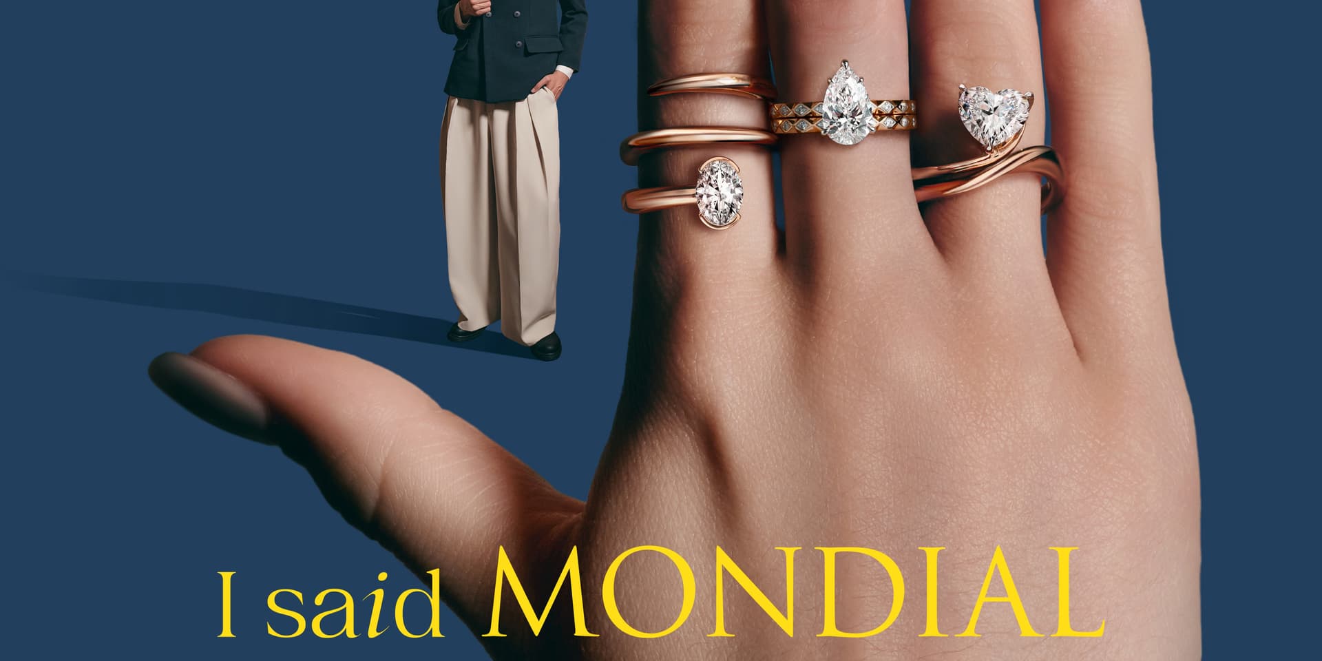 Statement Piece yang Bisa di-Stacking: Cincin Berlian dengan Sentuhan Modern