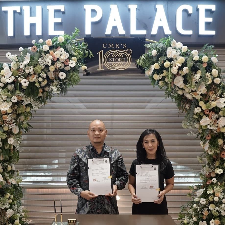 Terdepan di Industri Ritel Perhiasan Nusantara, CMK Resmikan Gerai ke-100 melalui The Palace Jeweler