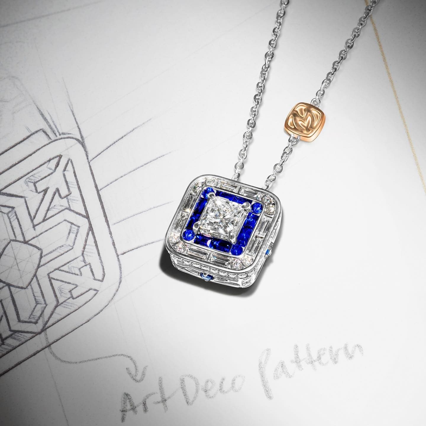 Berapa Harga Kalung Emas Bertatahkan Berlian dan Batu Safir di Tahun 2022 Ini?