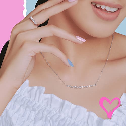 Model Kalung Berlian Terbaru yang Klasik Kontemporer Buat Complement Gayamu