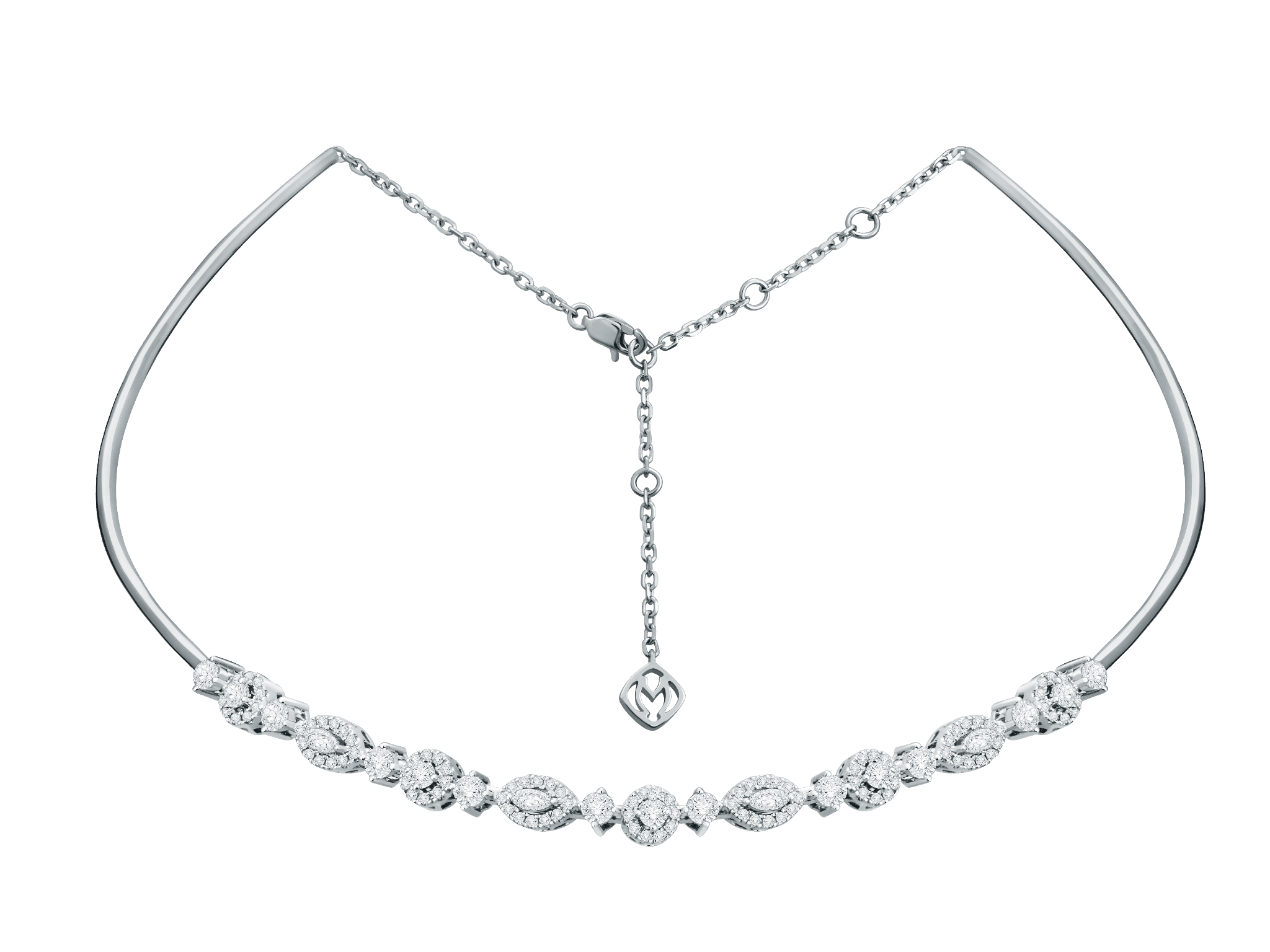 Kalung Berlian Mewah Collar Style Ala Red Carpet