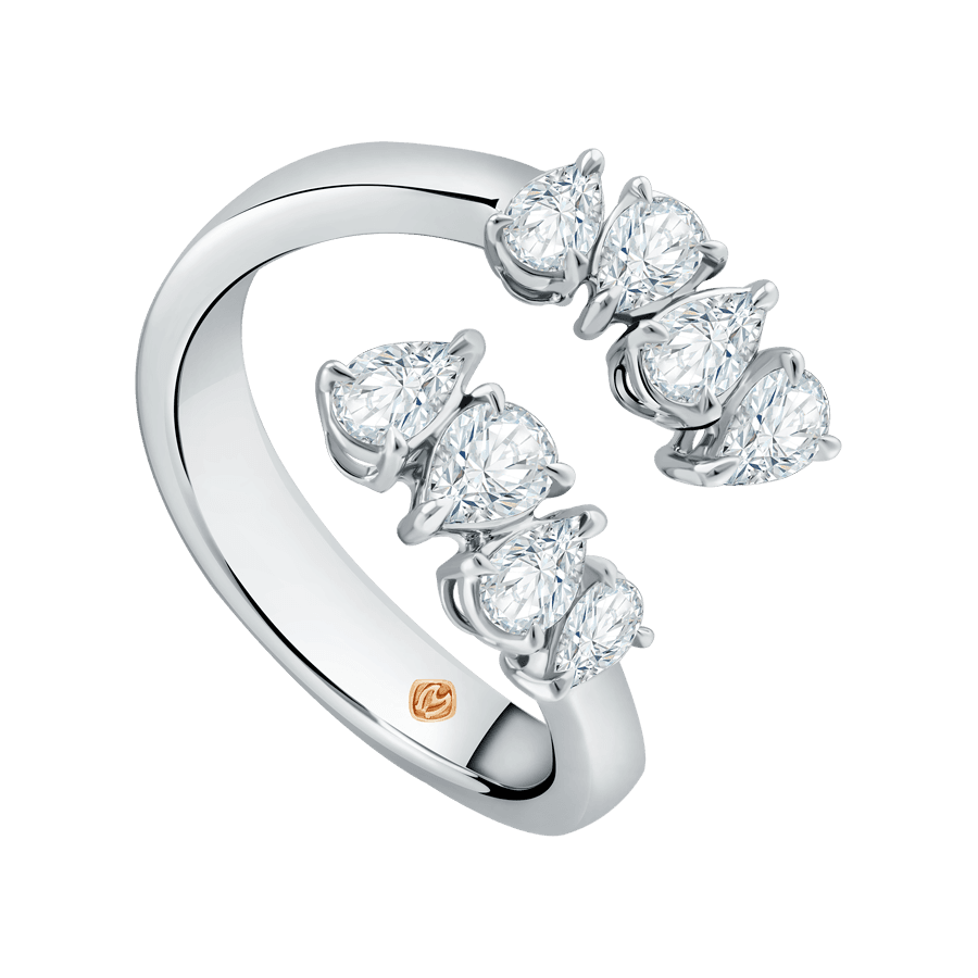 Keindahan Mondial Open Ring yang Memeluk Jarimu