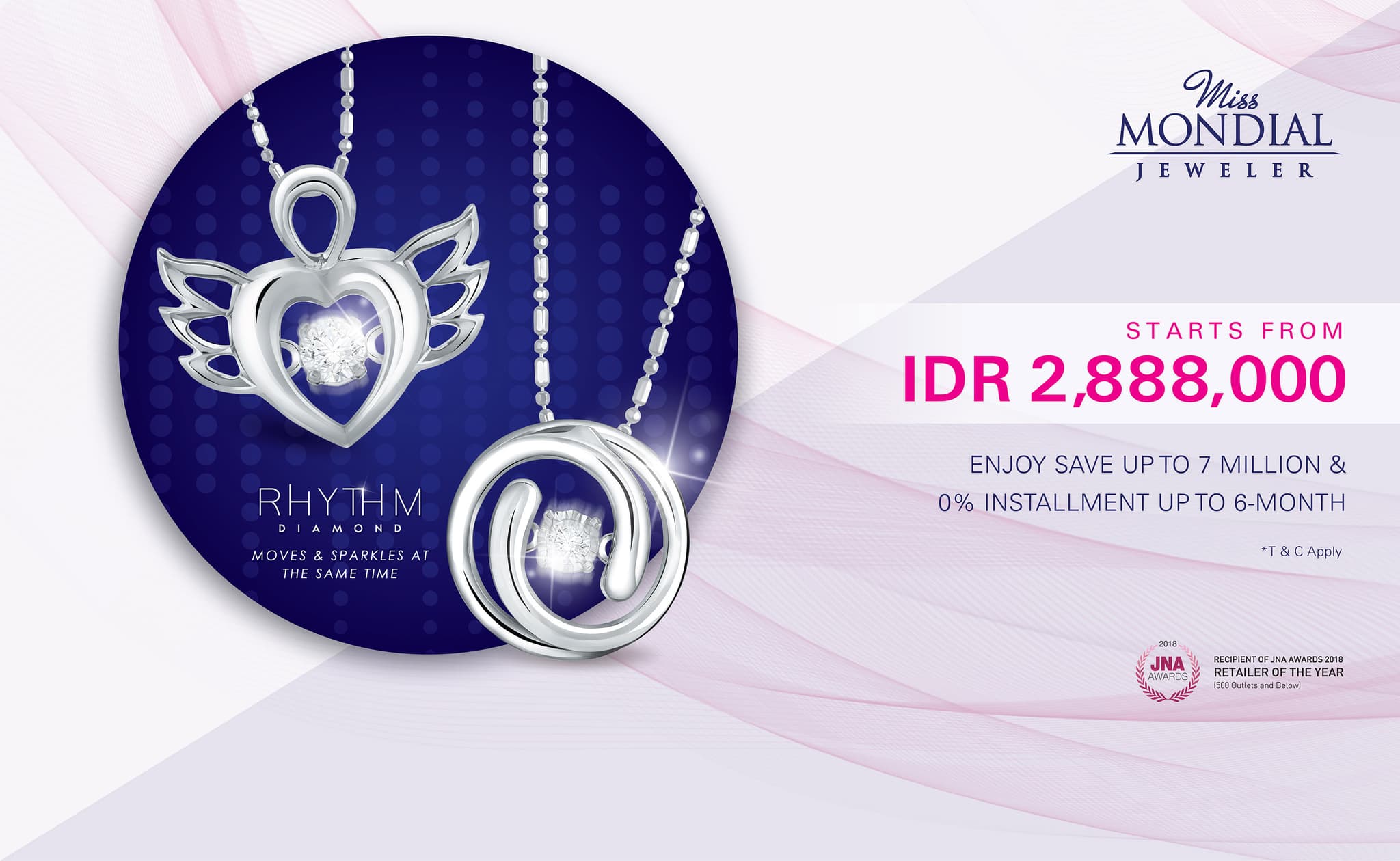 PT Central Mega Kencana Launches the Latest Fashion Jewellery with Rhythmic Effect Using Crossfor